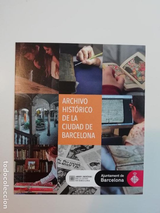 Tourismusbrosch&uuml;ren: Hoja volandera Archivo Hist&oacute;rico de la Ciudad de Barcelona La Casa de l&rsquo;Ardiaca Barri G&ograve;tic