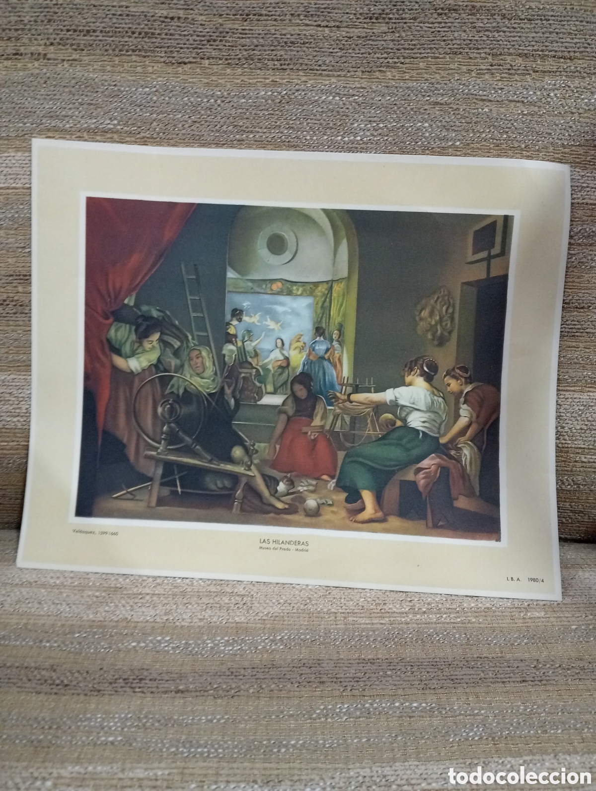 Folletos de turismo: Vel&aacute;zquez las hilanderas - Foto 1
