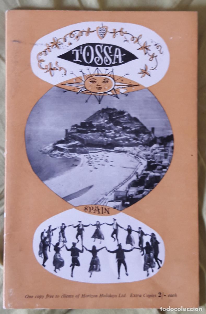 Travel Brochures: Librito Turistico Tossa 12x18 cm 24 paginas, en ingles