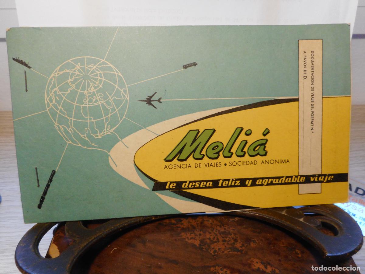 Tourismusbrosch&uuml;ren: ANTIGUO PROGRAMA VIAJES MELIA S,A SEVILLA-VALENCIA-PALMA -ALICANTE