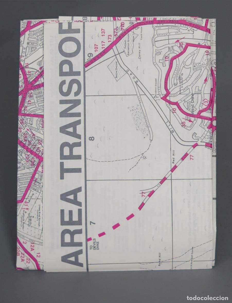 Folletos de turismo: MAPA. BRIGHTON AREA TRANSPORTS - Foto 1