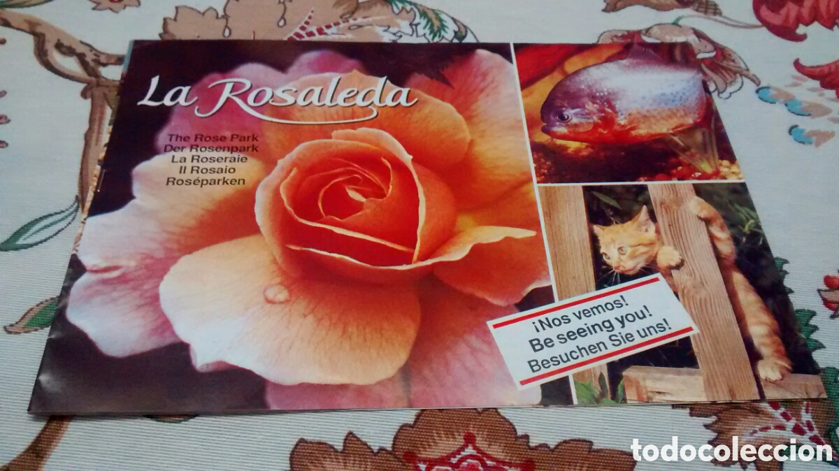 Folhetos de turismo: FOLLETO LA ROSALEDA. TENERIFE. A&Ntilde;OS 80-90
