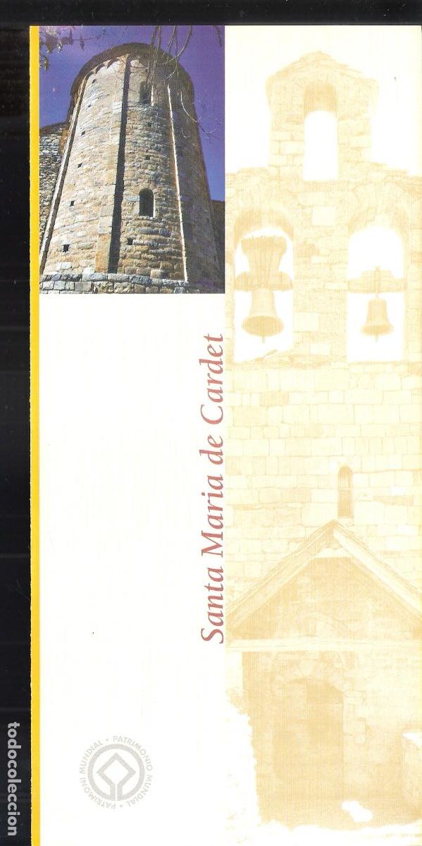 Travel Brochures: Santa Mar&iacute;a de Cardet. Patronat Vall de Boi. Lleida. D&iacute;ptico 21X10 cm