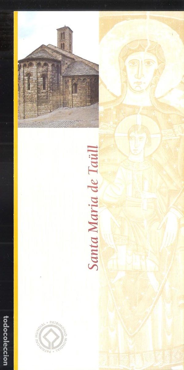 Travel Brochures: Santa Mar&iacute;a de Ta&uuml;ll. Patronat Vall de Boi. Lleida. D&iacute;ptico 21X10 cm