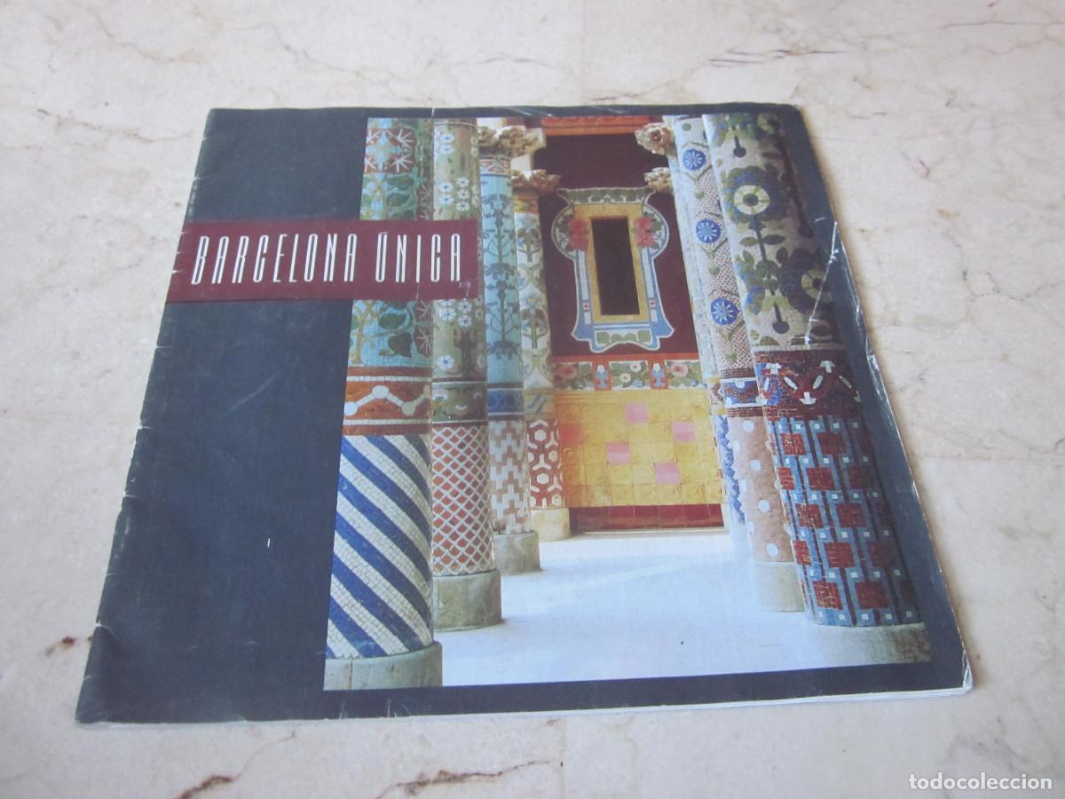 Tourismusbrosch&uuml;ren: BARCELONA UNICA - DIRECCION GENERAL DE TURISME 1989