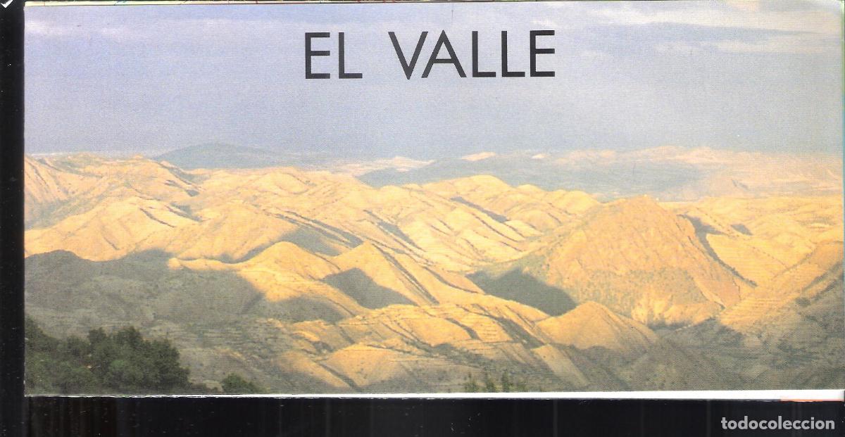 Tourismusbrosch&uuml;ren: El Valle. Espacios Naturales de la Regi&oacute;n de Murcia. 1989. Desplegable. 10X21/30x42 cm.