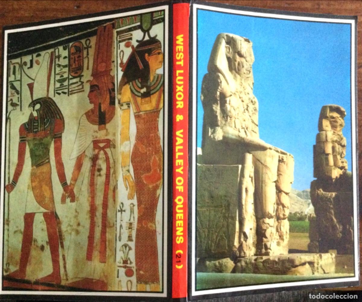 Brochures de tourisme: 2 FOLLETOS DE EGIPTO CON DIVERSOS TICKETS DE ENTRADA