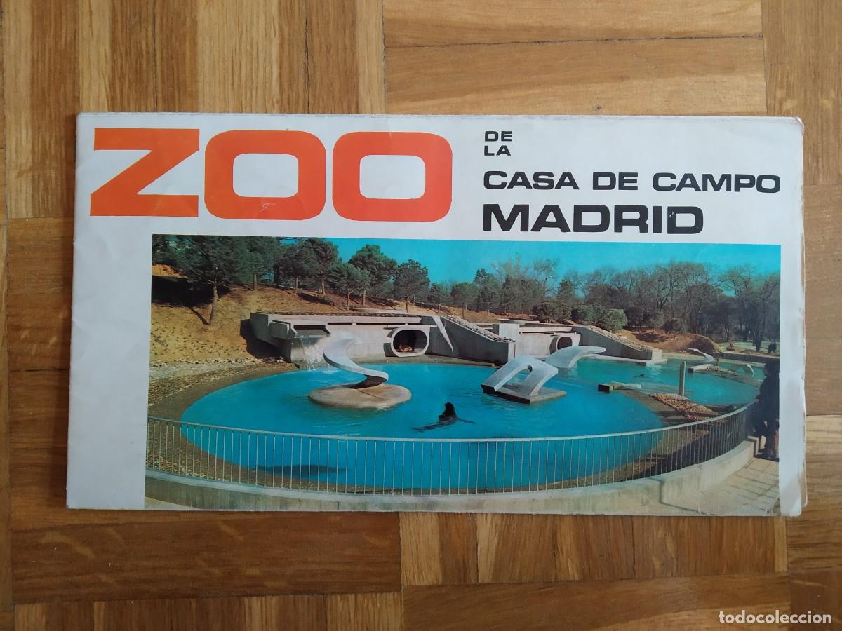 Folletos de turismo: PLANO ZOO CASA CAMPO DE MADRID. 1972. OKAPI. VER FOTOS