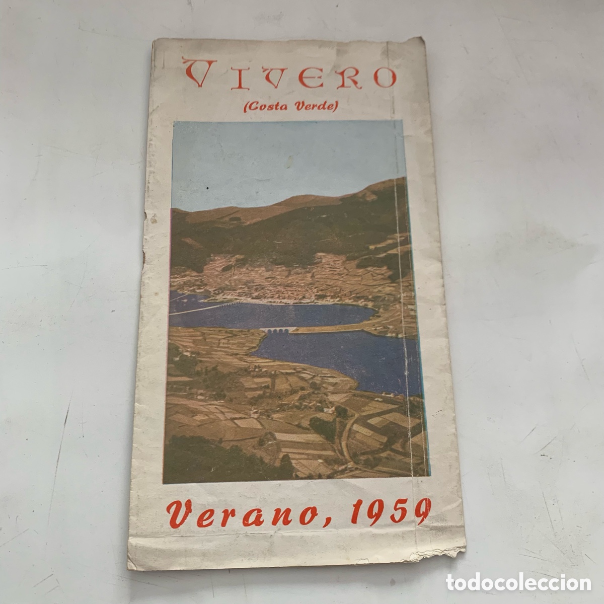 Folletos de turismo: PROGRAMA DE FIESTAS A&Ntilde;O 1959 VIVERO / VIVEIRO (LUGO)