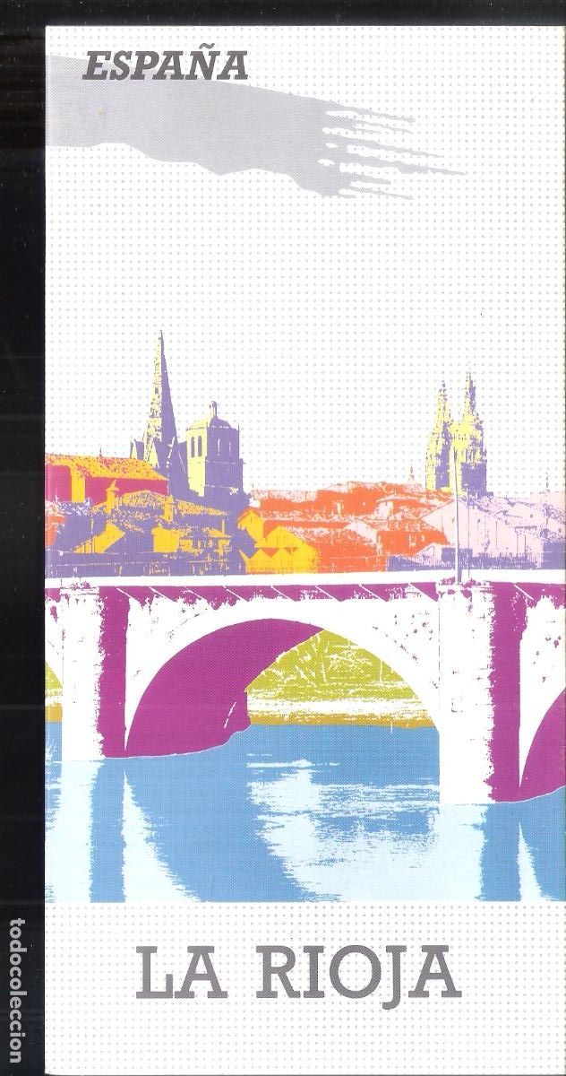 Folletos de turismo: La Rioja. 1994. Turespa&ntilde;a. Deplegable. 21X11 / 63x44 cm.