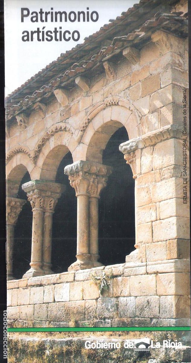 Tourismusbrosch&uuml;ren: Patrimonio art&iacute;stico. 1994. Gobierno de la Rioja. 22X11 cm. S/P ( 12 pags,)