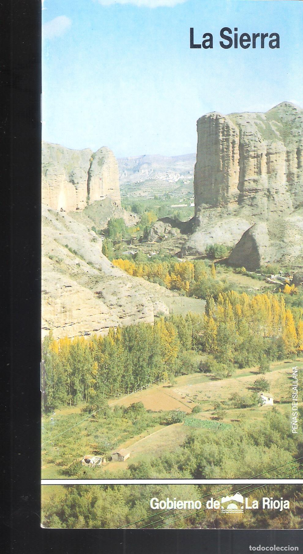 Folletos de turismo: La Sierra. 1988. Gobierno de La Rioja. 22X11 cm. S/P (24 pags. )