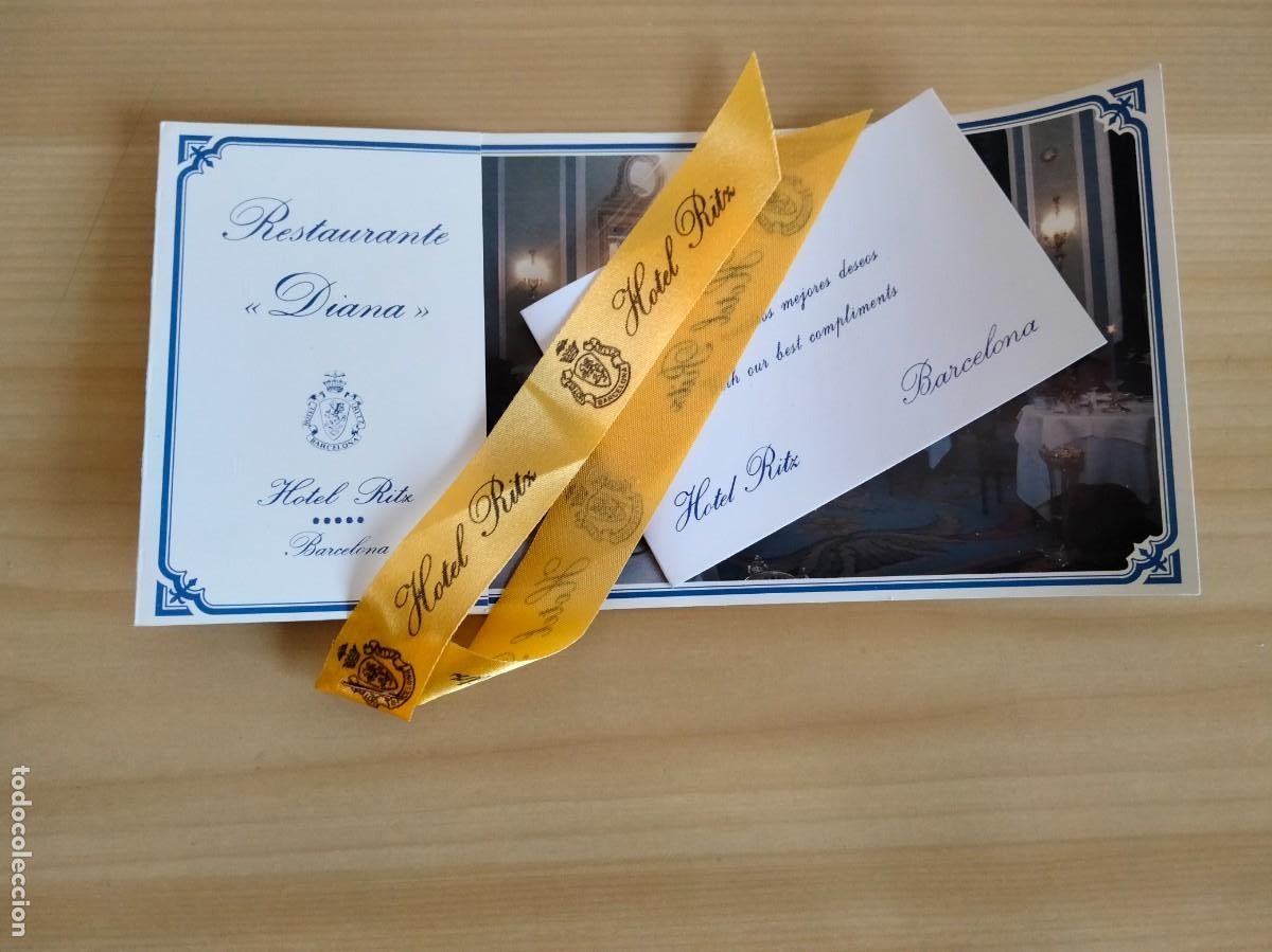 Travel Brochures: FOLLETO RESTAURANTE &rdquo;DIANA&rdquo;HOTEL RITZ