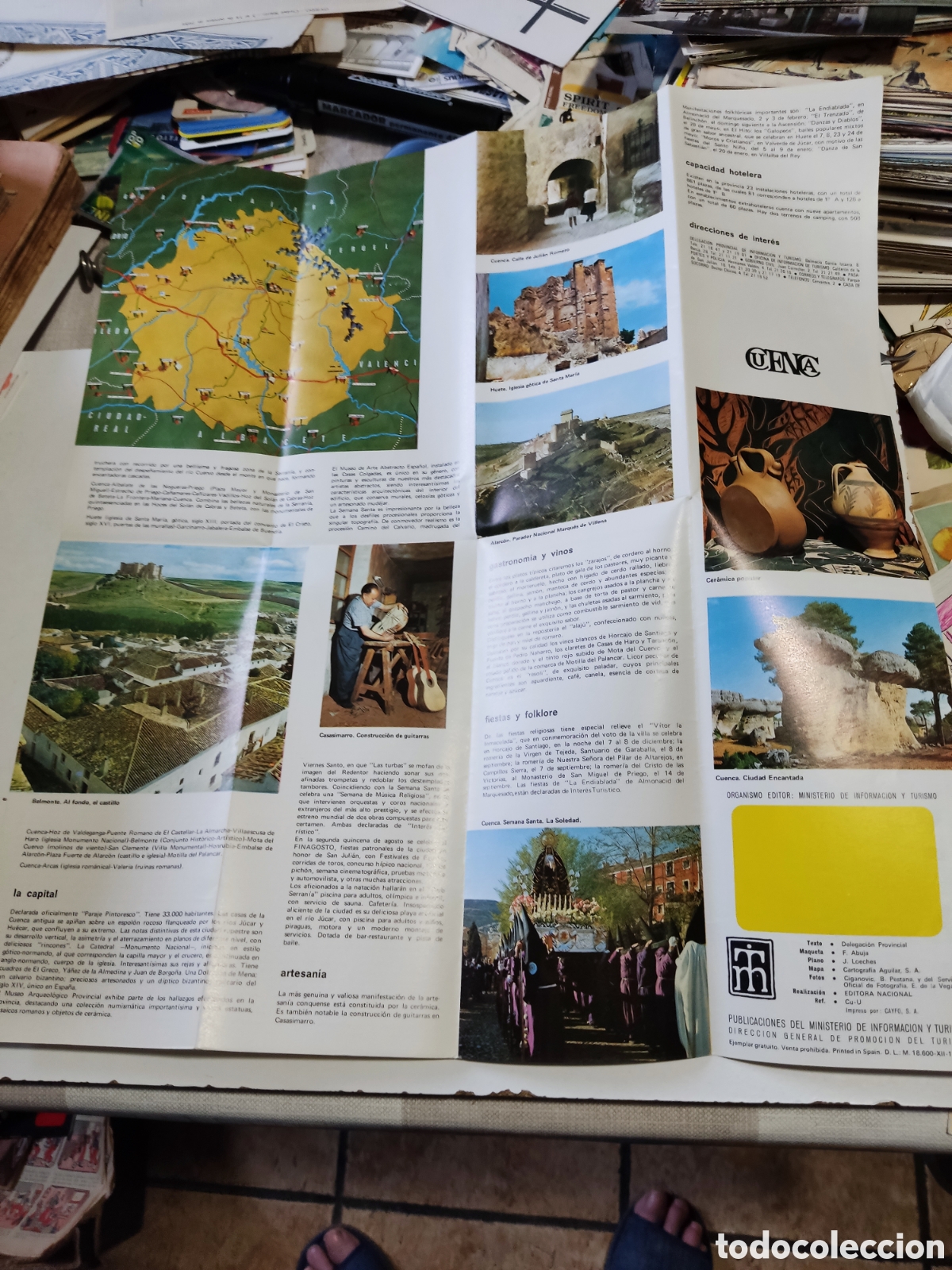 Tourismusbrosch&uuml;ren: Gu&iacute;a tur&iacute;stica de Cuenca