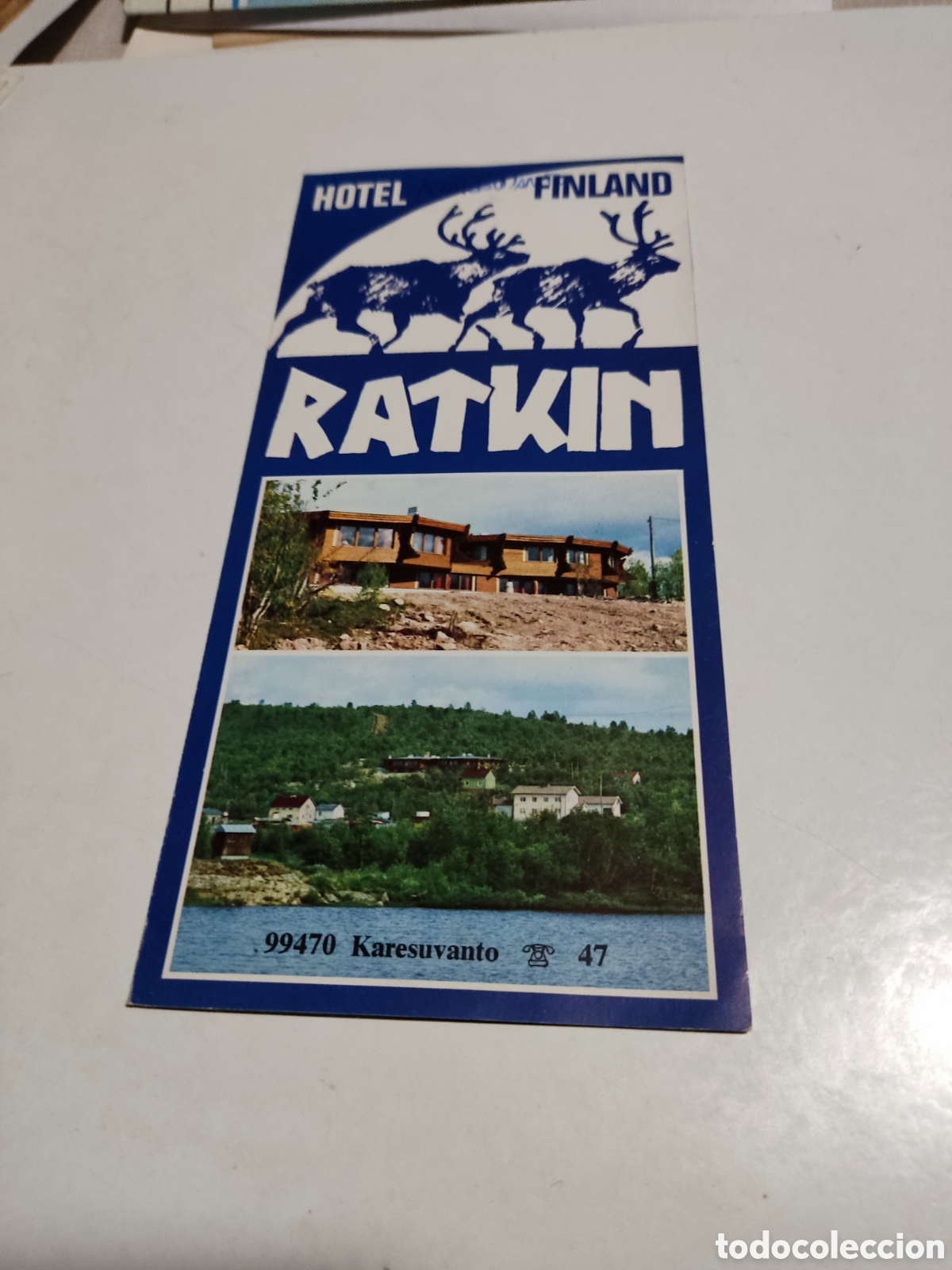 Tourismusbrosch&uuml;ren: Folleto tur&iacute;stico hotel RATKIN Finlandia
