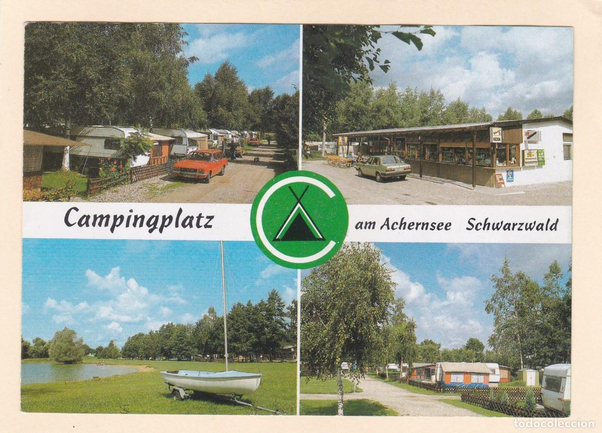 Tourismusbrosch&uuml;ren: DIPTICO PUBLICIDAD CAMPINGPLATZ AM ACHERNSEE. ACHERM (ALEMANIA)