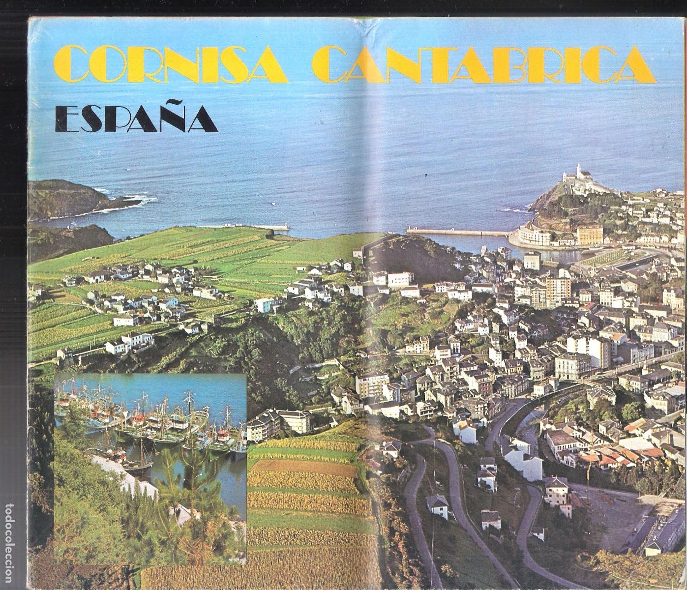 Brochures de tourisme: Cornisa Cant&aacute;brica. Espa&ntilde;a. 1978. Secret. Estado de Turismo. 21X24 cm. S/P (20 pags.)