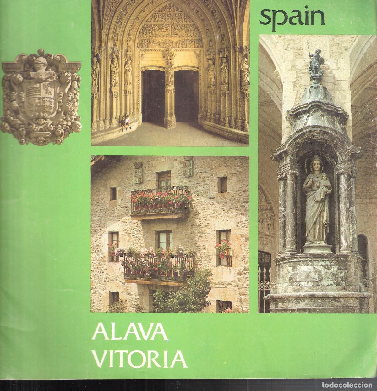 Brochures de tourisme: Alava. Vitoria. Spain. 1976. M&ordm; de Informaci&oacute;n y Turismo. 22X22 cm. S/P ( 20 pags.)