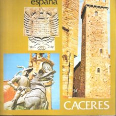 Folletos de turismo: CACERES. ESPAÑA. 1978 . Sª DE ESTADO DE TURISMO. 22X22 CM. S/P ( 16 PAGS. )