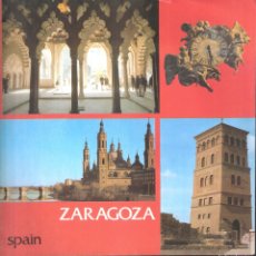Folletos de turismo: ZARAGOZA. SPAIN. 1979 . Sª DE ESTADO DE TURISMO. 22X22 CM. S/P ( 20 PAGS. )