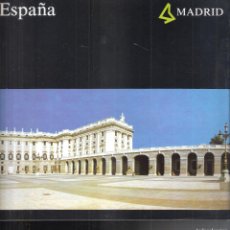 Folletos de turismo: MADRID. ESPAÑA. 1986 . Sª GRAL. DE TURISMO. 22X21 CM. CUADRIPTICO