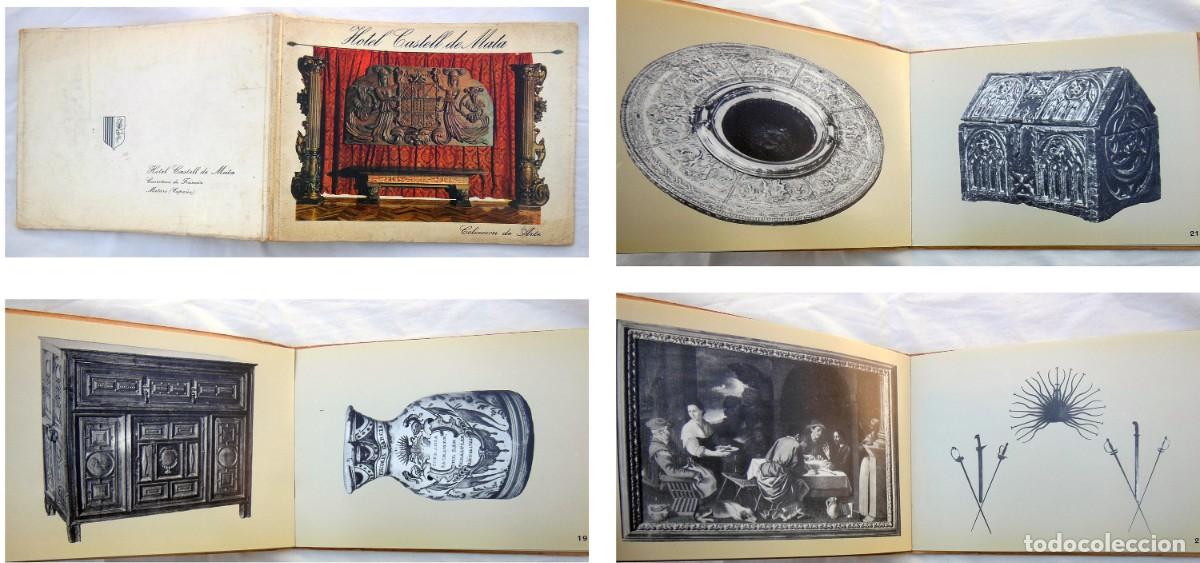 Folhetos de turismo: HOTEL CASTELL DE MATA. Colecci&oacute;n de Arte