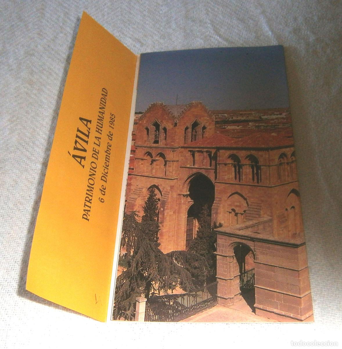 Tourismusbrosch&uuml;ren: guia de Avila patrimonio de la humanidad a&ntilde;o 1985
