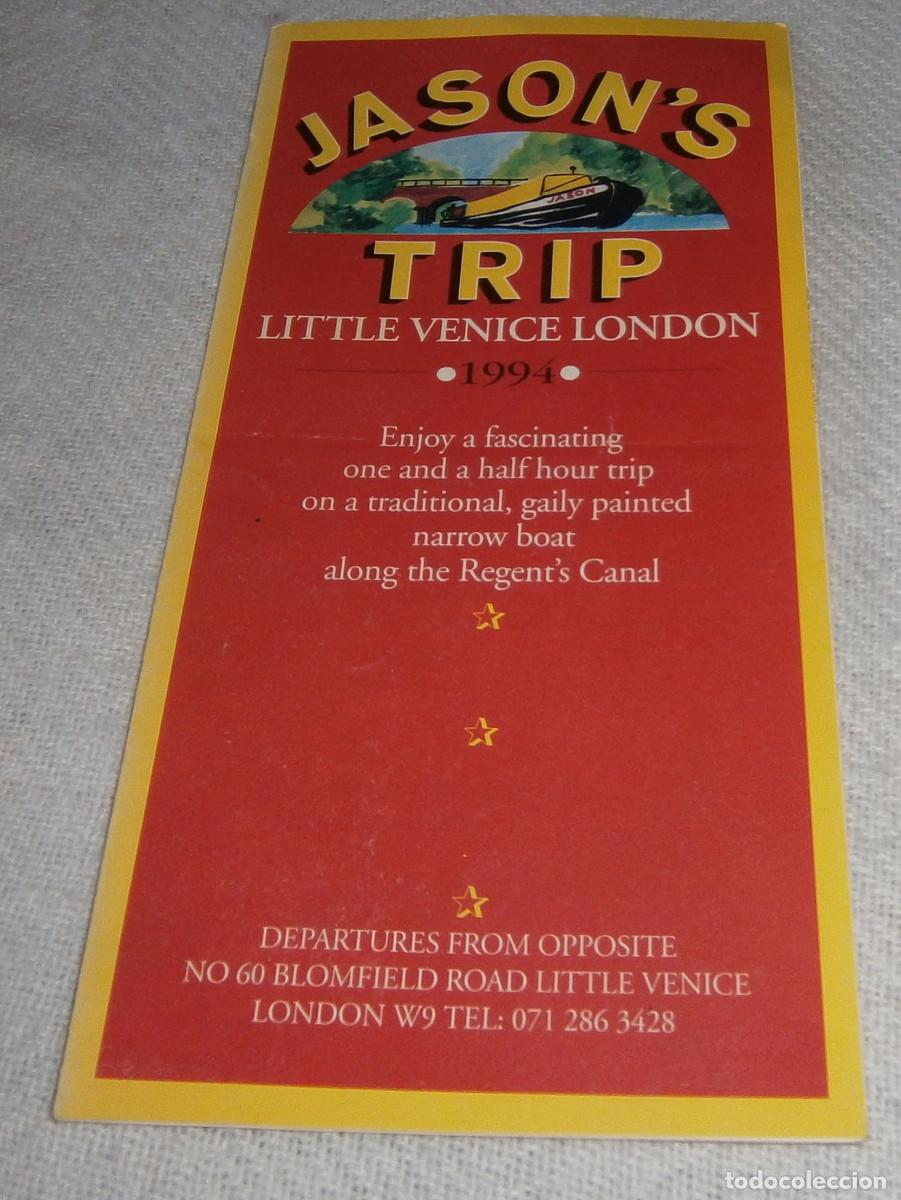 Tourismusbrosch&uuml;ren: folleto triptico Jason's Trip a&ntilde;o 1994 ingles