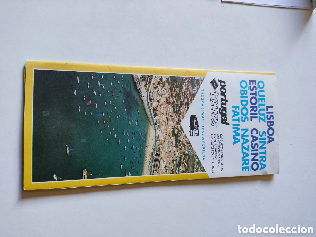 Tourismusbrosch&uuml;ren: Plano mapa tur&iacute;stico Portugal tours
