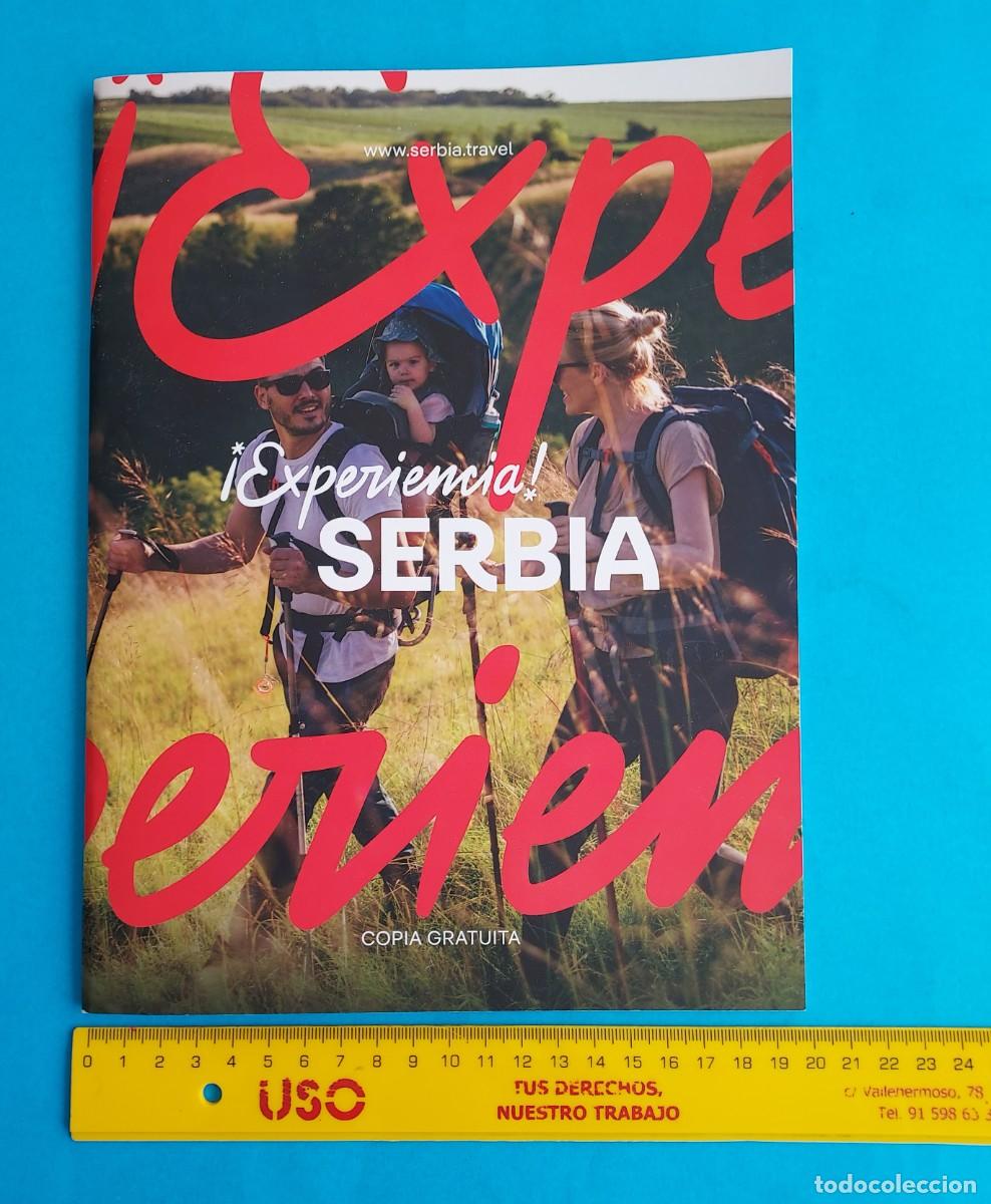 Tourismusbrosch&uuml;ren: EXPERIENCIA SERBIA. CONOCER SERBIA DE CERCA. Folleto con grapas. 50 p&aacute;ginas. EN ESPA&Ntilde;OL.