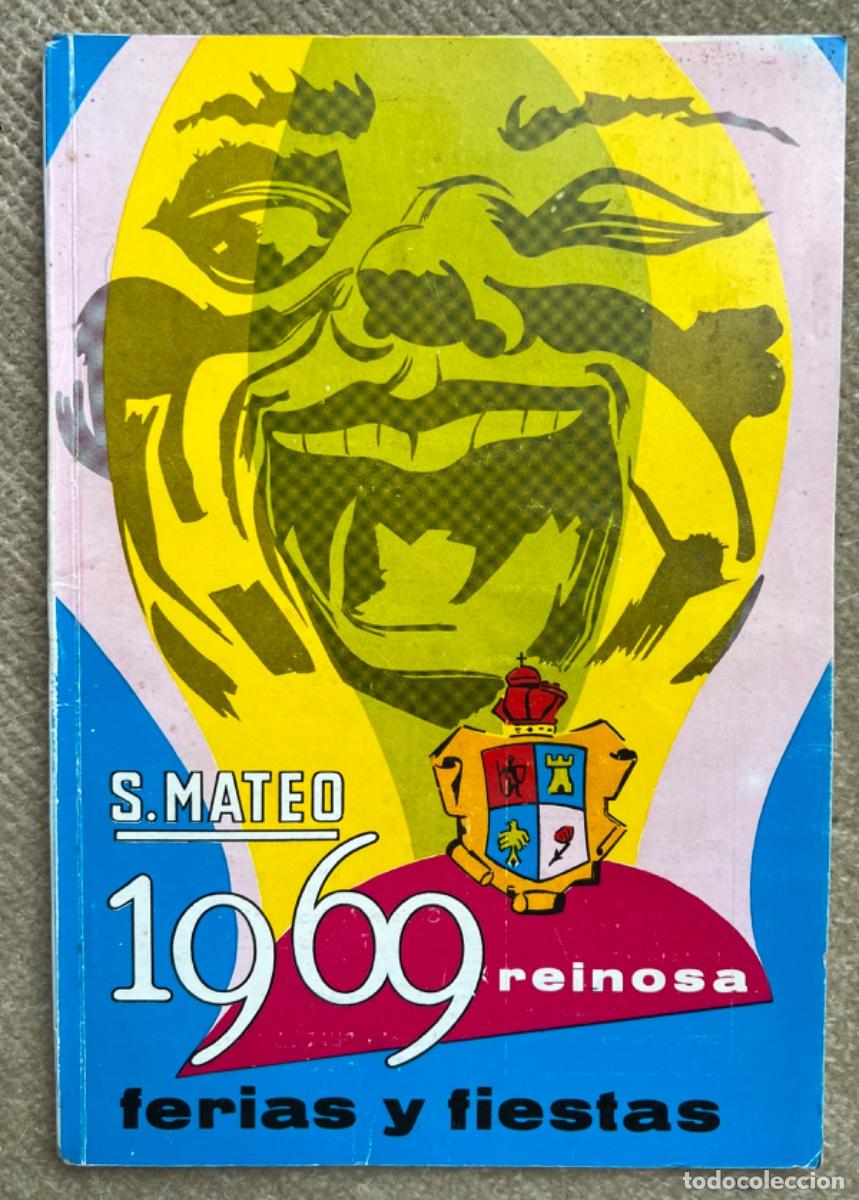 Folhetos de turismo: Reinosa - Campoo - Programa Ferias y Fiestas de San Mateo 1969 (Santander - Cantabria)