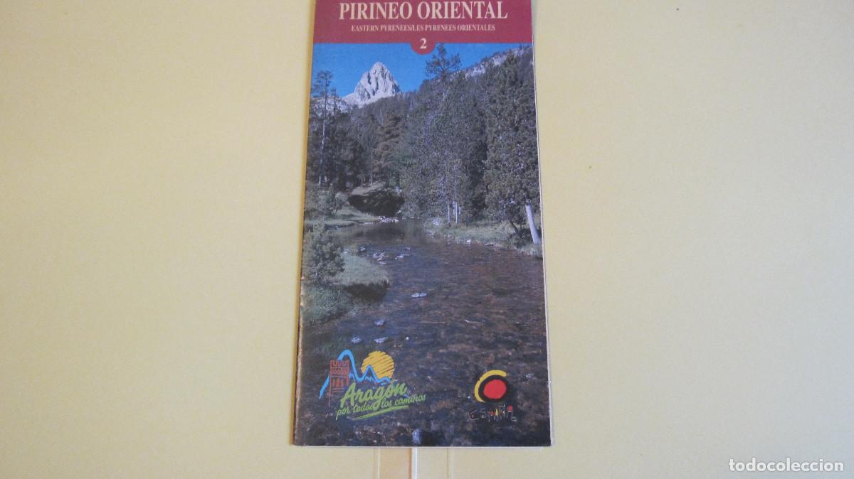 Tourismusbrosch&uuml;ren: GUIAS TURISTICAS DE ARAGON PIRINEO ORIENTAL. CERRADO:10,5X21, ABIERTO:40X42