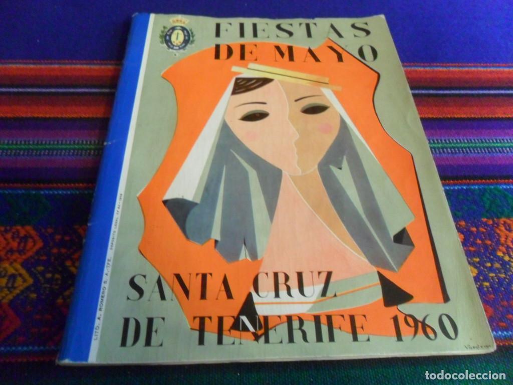 Tourismusbrosch&uuml;ren: BUEN ESTADO, PROGRAMA FIESTAS DE MAYO SANTA CRUZ DE TENERIFE A&Ntilde;O 1960.