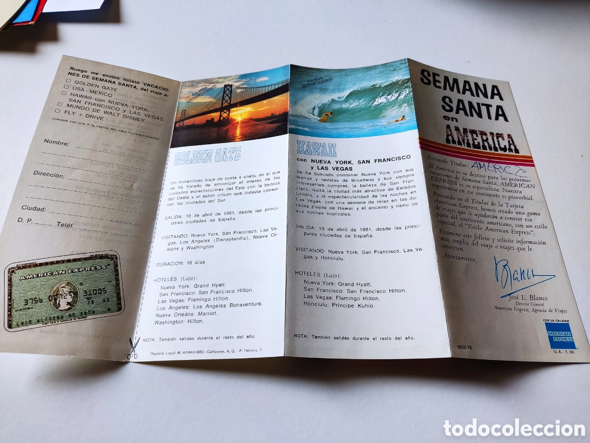 Tourismusbrosch&uuml;ren: Folleto tur&iacute;stico semana santa en Am&eacute;rica Walt Disney