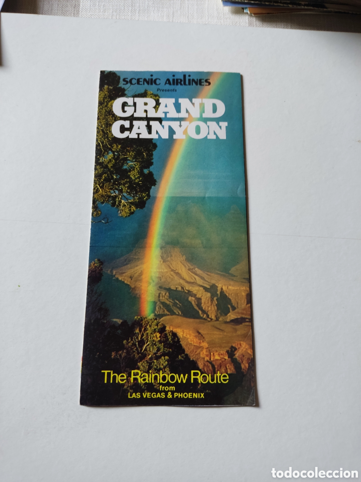 Folhetos de turismo: Folleto tur&iacute;stico Grand Canyon Scenic Airlines