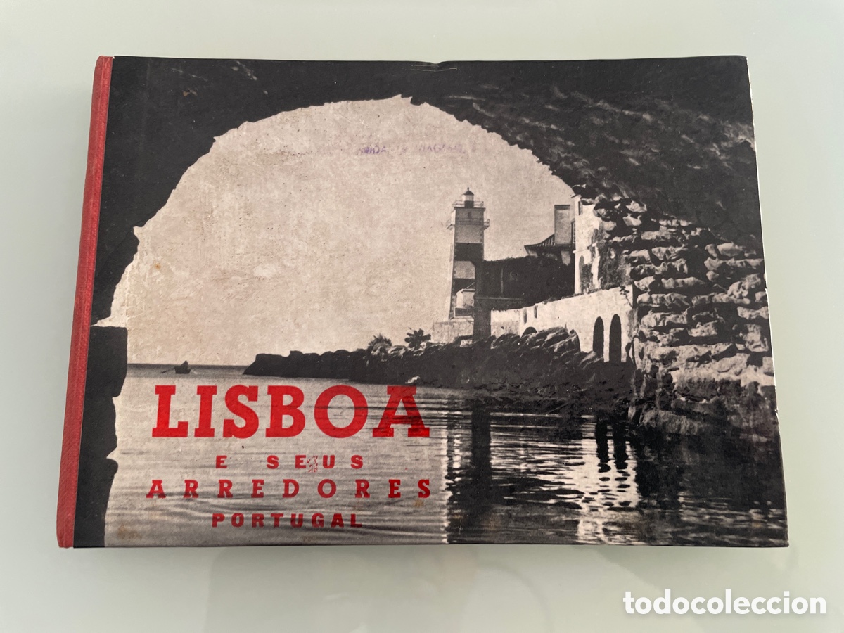 Folhetos de turismo: LISBOA E SEUS ARREDORES PORTUGAL 1958