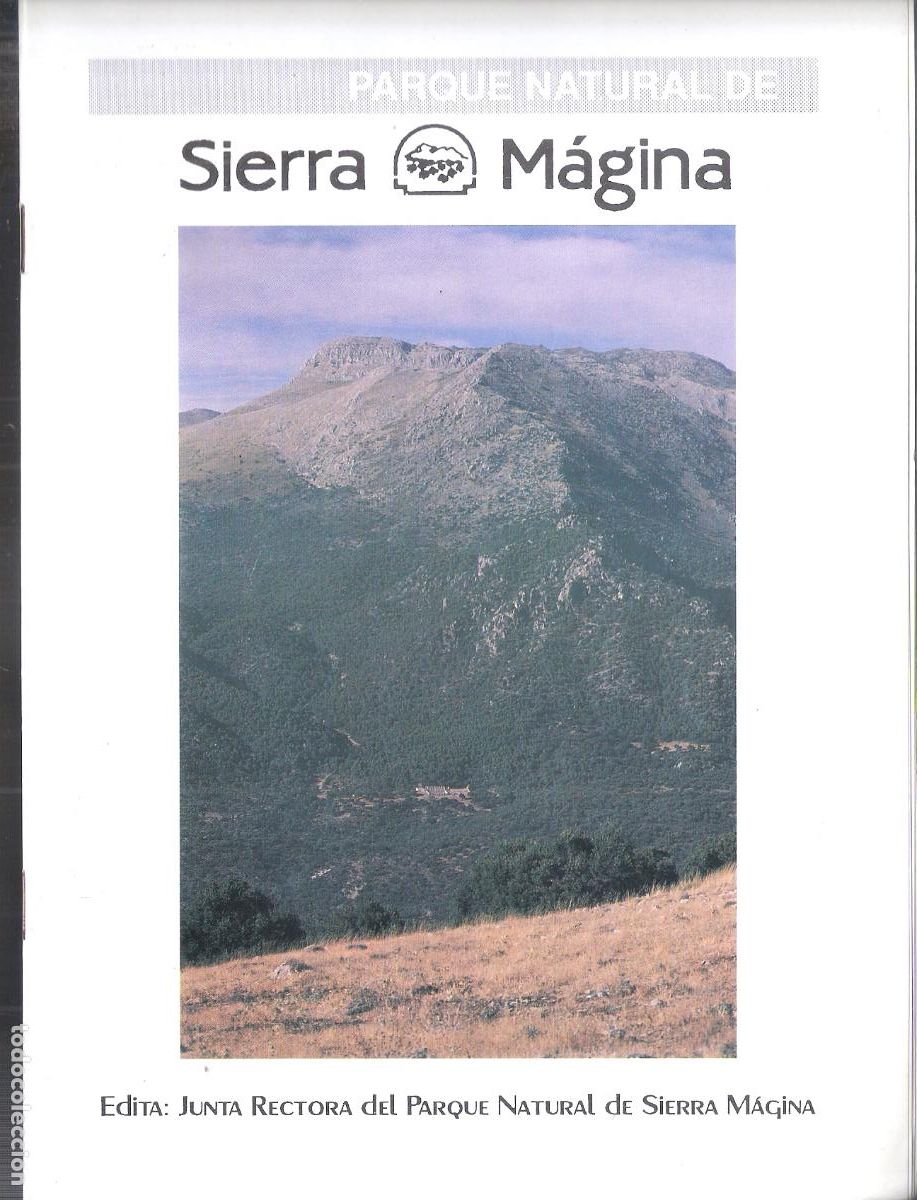 Brochures de tourisme: Parque Natural de Sierra M&aacute;gina. Junta de Andaluc&iacute;a. 22X16 cm. 20 pags.