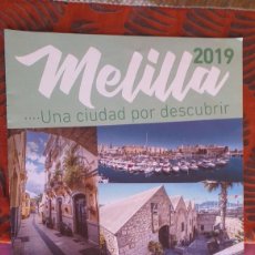 Folletos de turismo: MELILLA-FOLLETOS DE TURISMO-CIUDAD AUTONOMA DE MELILLA-TURISMO 2019