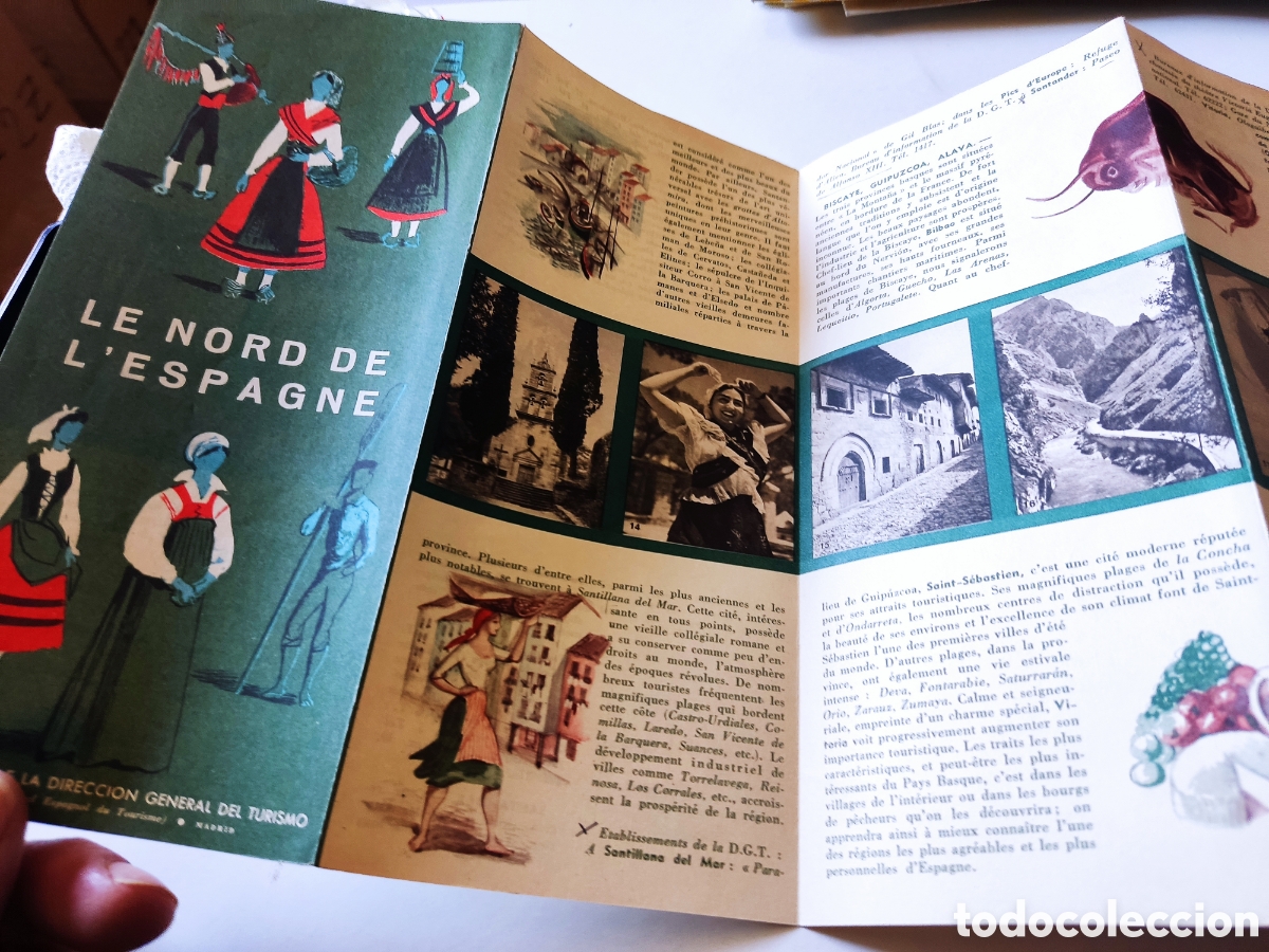 Brochures de tourisme: Gu&iacute;a tur&iacute;stica le nord de l,espagne H Fournier