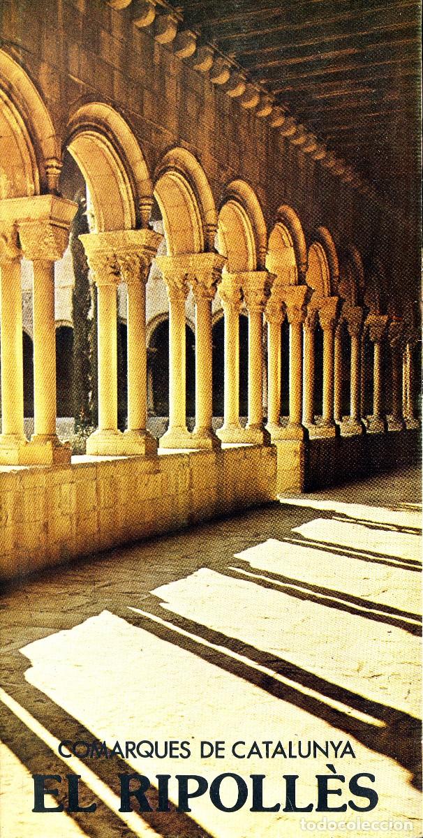 Tourismusbrosch&uuml;ren: ANTIGUO FOLLETO COMARQUES DE CATALUNYA &rdquo;EL RIPOLL&Egrave;S&rdquo; - GENERALITAT DE CATALUNYA 1983