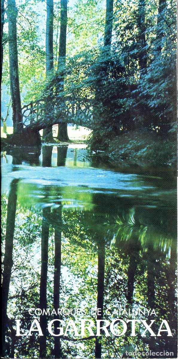 Tourismusbrosch&uuml;ren: ANTIGUO FOLLETO COMARQUES DE CATALUNYA &rdquo;LA GARROTXA&rdquo; - GENERALITAT DE CATALUNYA 1983