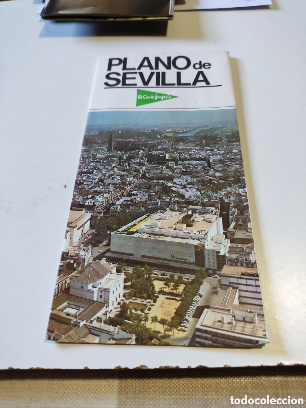 Tourismusbrosch&uuml;ren: Folleto tur&iacute;stico plano de Sevilla, El corte ingl&eacute;s