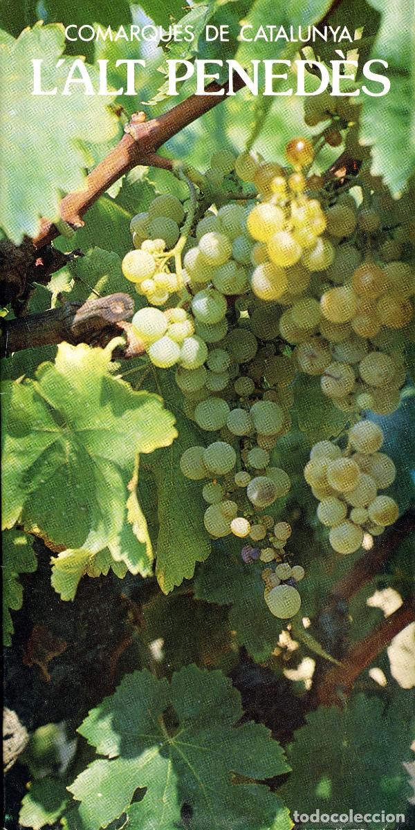 Travel Brochures: ANTIGUO FOLLETO COMARQUES DE CATALUNYA &rdquo;L'ALT PENED&Egrave;S&rdquo; - GENERALITAT DE CATALUNYA 1983
