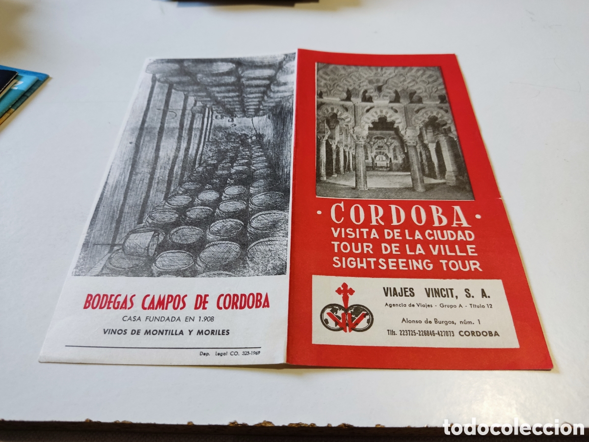 Travel Brochures: Folleto tur&iacute;stico C&oacute;rdoba bodegas Campos de C&oacute;rdoba