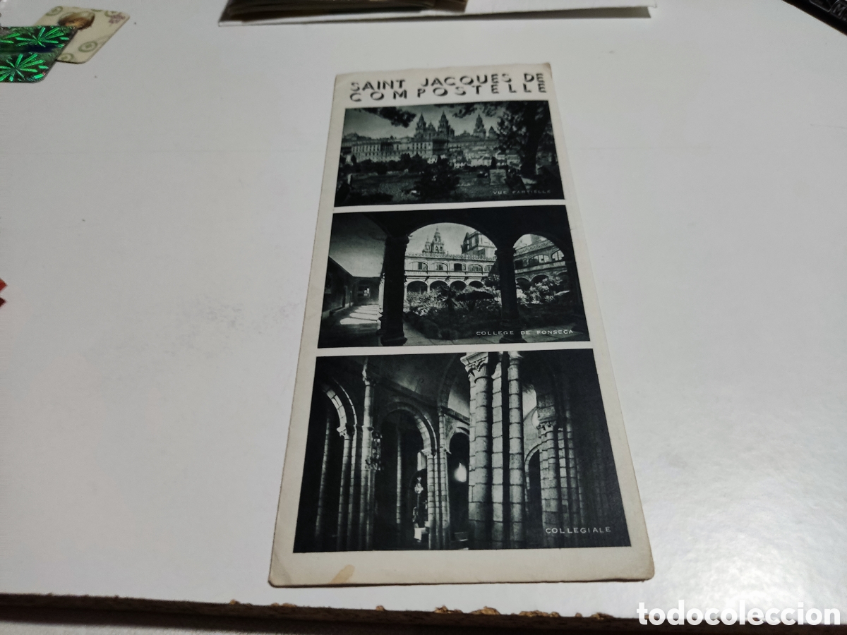 Travel Brochures: Folleto tur&iacute;stico Santiago de Compostela en franc&eacute;s