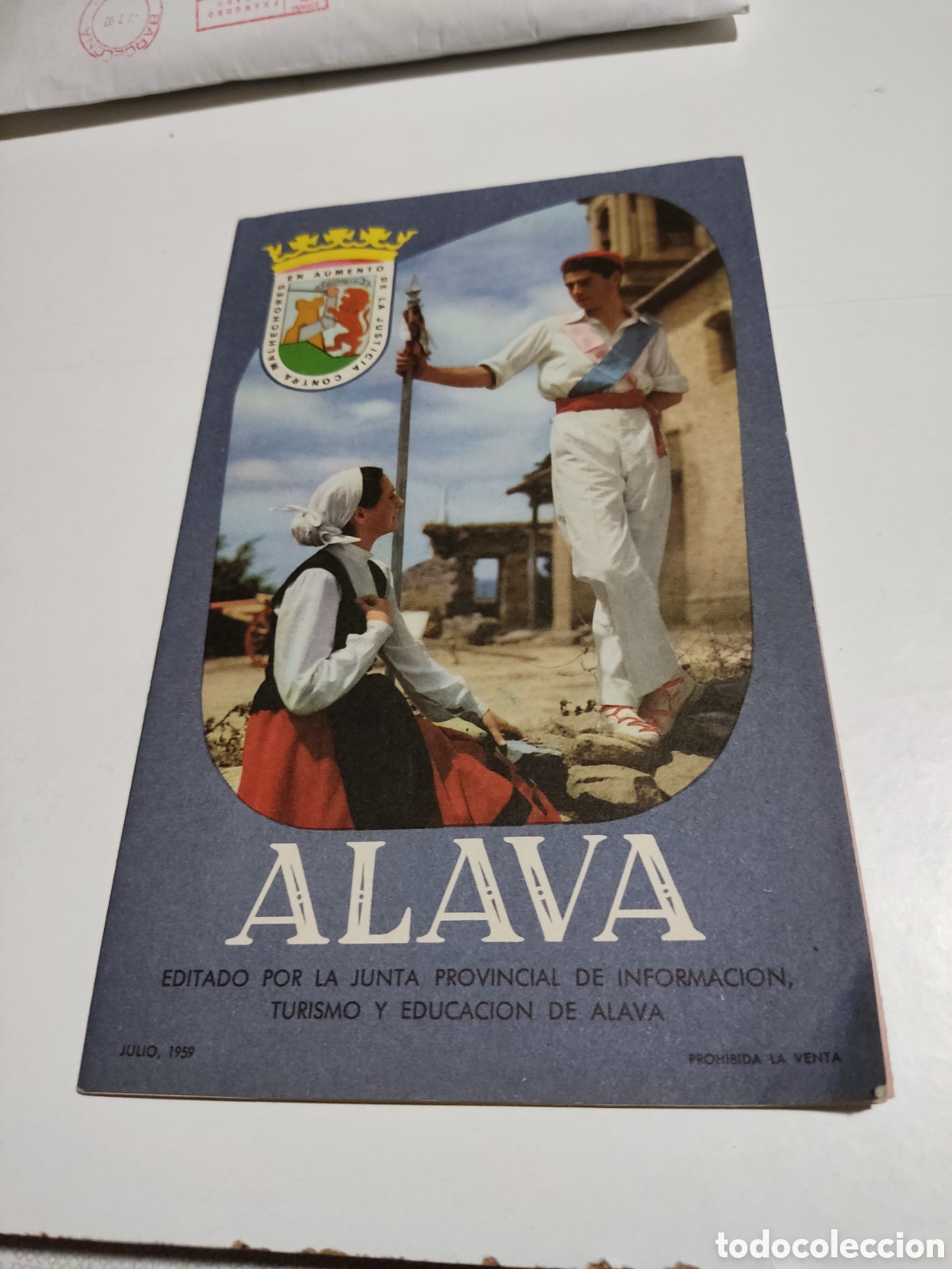 Travel Brochures: Folleto tur&iacute;stico &Aacute;lava, Fournier 1959