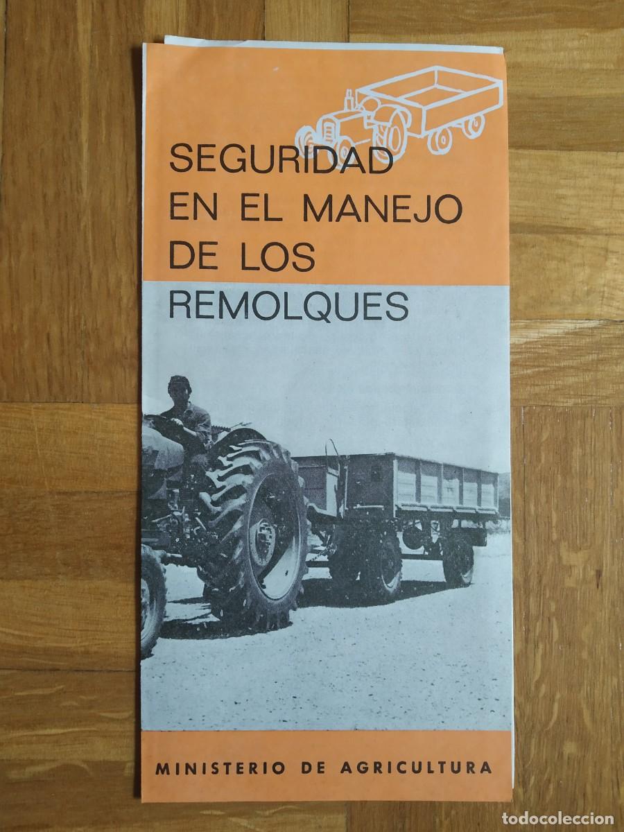 Travel Brochures: FOLLETO TURISMO MINISTERIO DE AGRICULTURA. TRACTOR REMOLQUE VER FOTOS