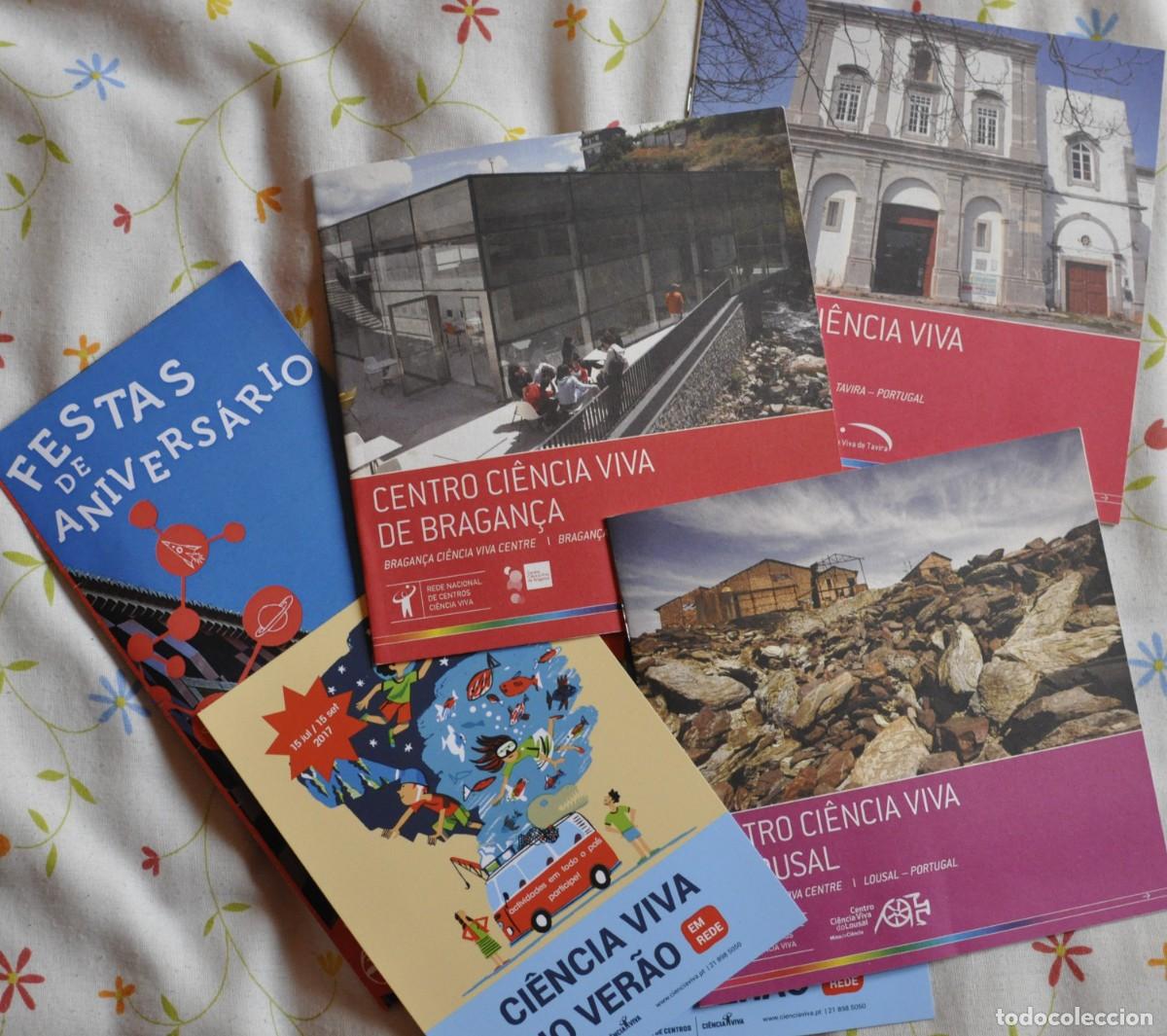 Travel Brochures: Folletos Aniversario Centros de Ciencia Viva - Portugal