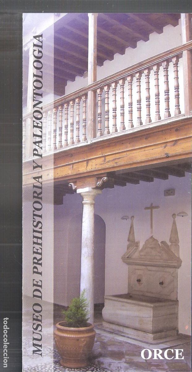 Folletos de turismo: Orce. Museo de Historia y Paleontolog&iacute;a. Granada. Junta de Andaluc&iacute;a. Tr&iacute;ptico. 21X10 cm.