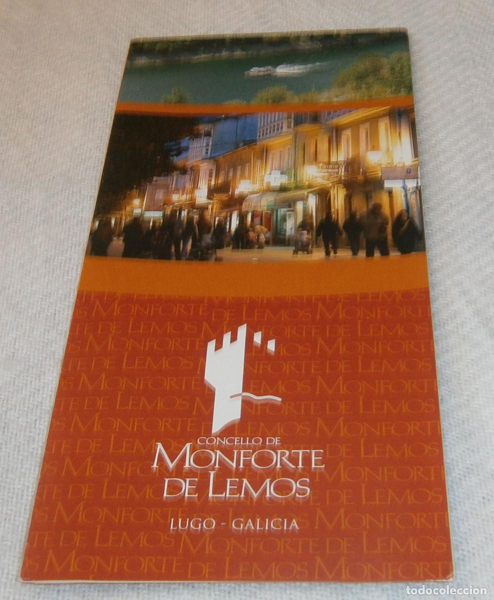 Travel Brochures: folleto guia de Monforte de Lemos Lugo Galicia